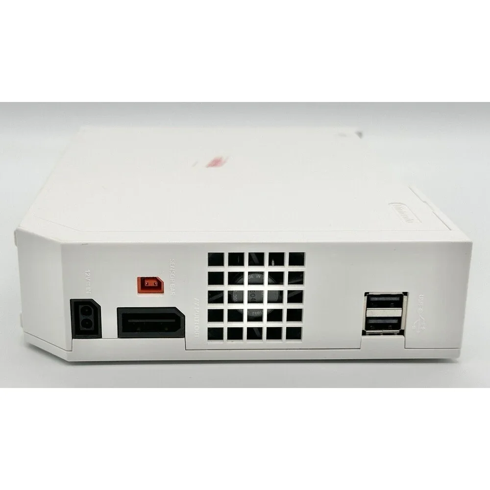 Nintendo Wii RVL-001 White Console USA Backward Compatible